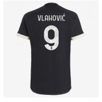 Fotbalové Dres Juventus Dusan Vlahovic #9 Alternativní 2023-24 Krátký Rukáv